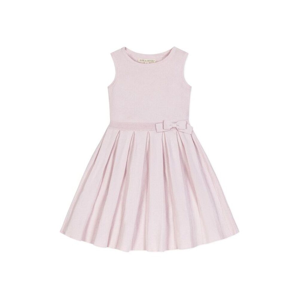 Hope & Henry Girls  Pleated Sweaterdress